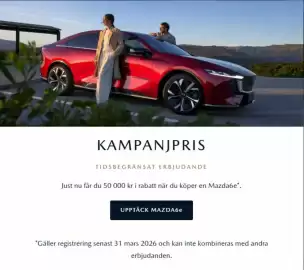Mazda reklamblad Sida 1
