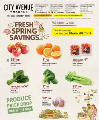 City Avenue Market flyer (valid until 25-03)