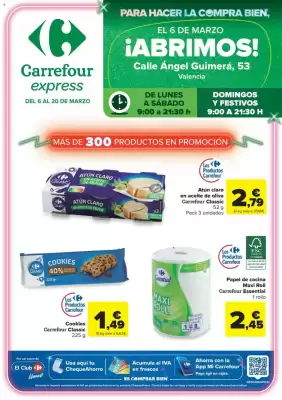 Folleto Carrefour Express (válido hasta el 20-03)