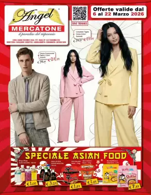 Volantino Angel Mercatone (valido fino al 22-03)