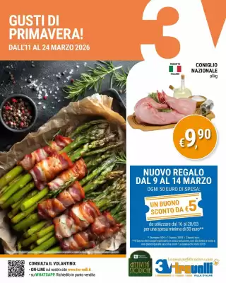 Volantino Tre Valli Supermercato (valido fino al 24-03)