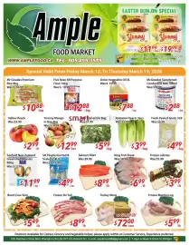 Ample Food Market flyer week 11 Page 1