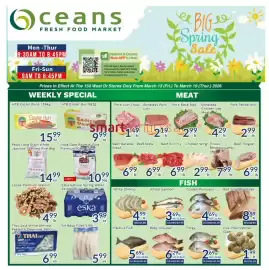 Oceans Fresh Food Market flyer week 11 Page 1