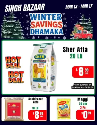 Singh Bazaar flyer (valid until 17-03)