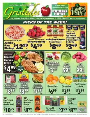 Gristedes circular (valid until 19-03)