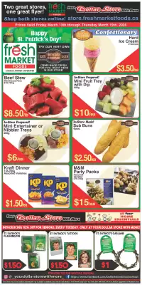 Fresh Market Foods flyer (valid until 19-03)