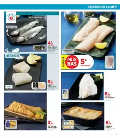 Catalogue Super U | Saveurs de la mer à prix bas ! page 3