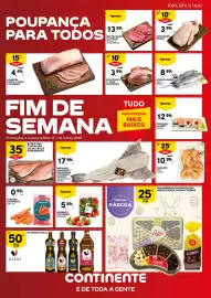 Folheto Continente | Fim de Semana Página 1