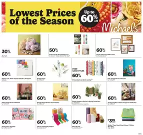 Michaels weekly ad week 11 Page 1