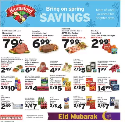Hannaford flyer (valid until 21-03)