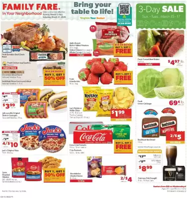 Family Fare weekly ad (valid until 21-03)