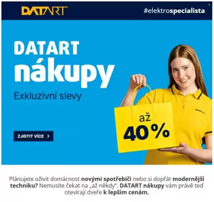 Datart leták