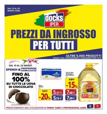 Volantino Docks Cash&Carry (valido fino al 25-03)