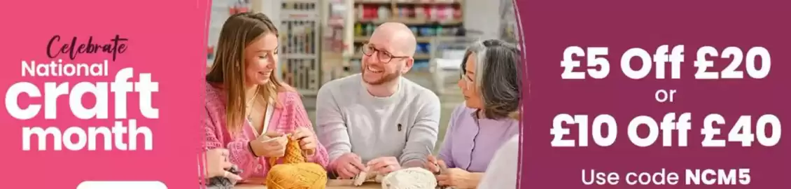 Hobbycraft catalogue Page 1