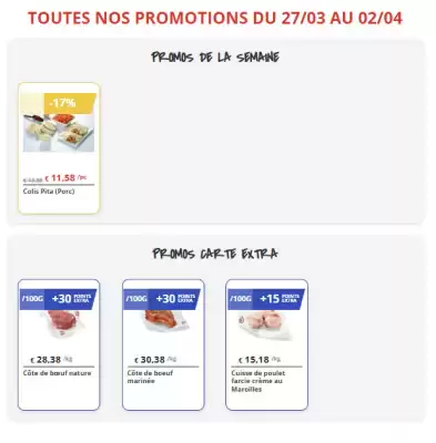 Catalogue Henri Boucher (valable jusqu'au 2-04)