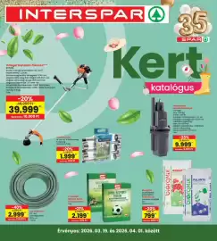 Interspar akciós újság Oldal 1