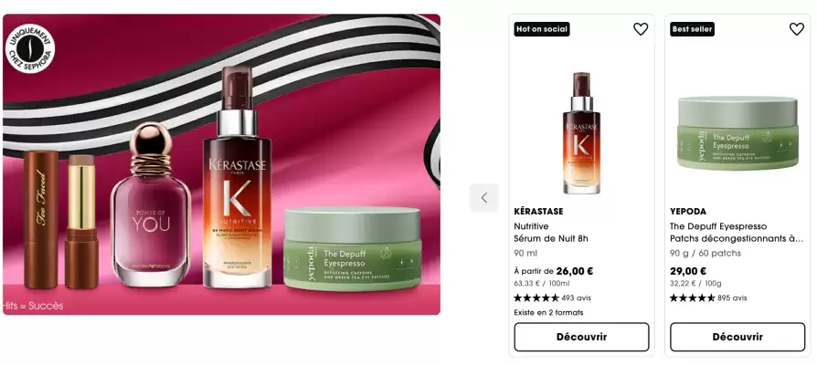 Catalogue Sephora (valable jusqu'au 19-03)