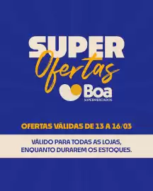 Tabloide Boa Supermercados Página 1