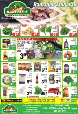 Sabzi Mandi Supermarket flyer (valid until 18-03)