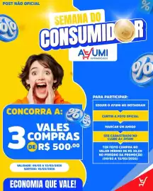 Folheto Ayumi Supermercados Página 1