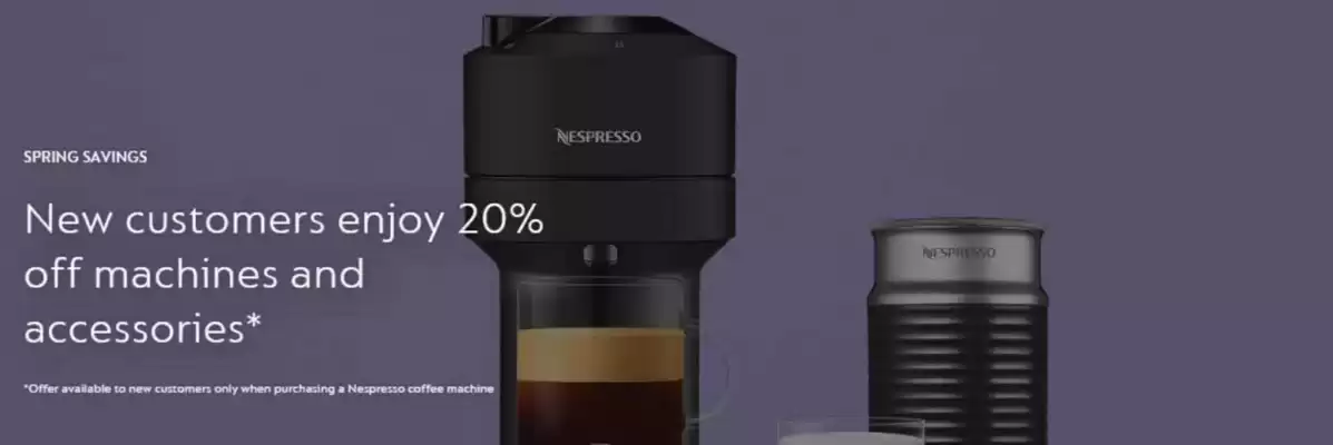 Nespresso leaflet (valid until 23-03)