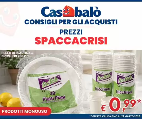 Volantino Casabalò (valido fino al 22-03)