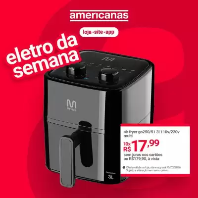 Encarte Lojas Americanas (válido até 16-03)