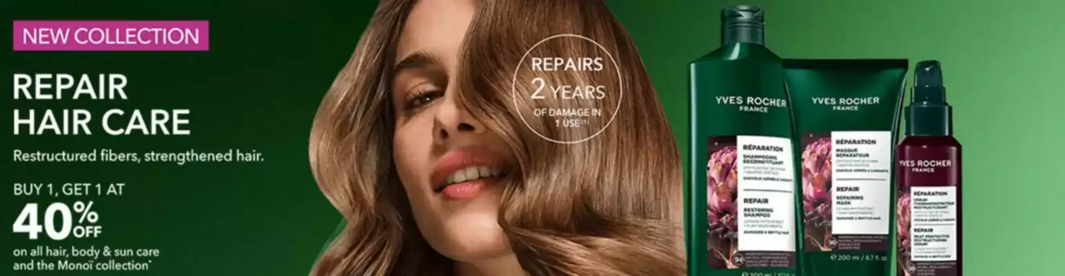 Yves Rocher flyer (valid until 19-03)