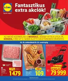 Lidl akciós újság Oldal 1