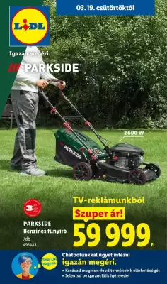 Lidl akciós újság (érvényes eddig: 25-03)