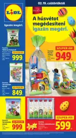 Lidl akciós újság Oldal 1