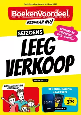 Boekenvoordeel folder (geldig t/m 22-03)