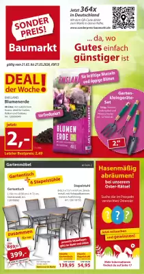Sonderpreis Baumarkt Prospekt (gültig bis 27-03)