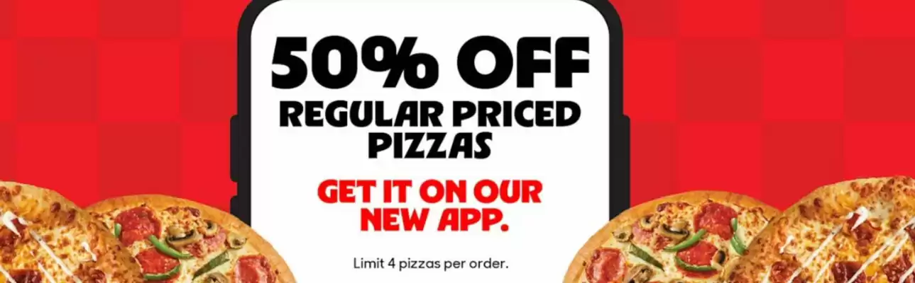 Pizza Hut flyer (valid until 20-03)