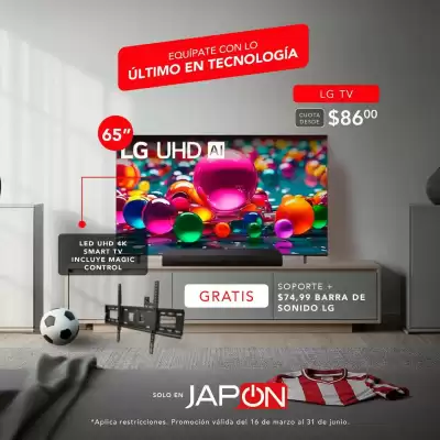 Catálogo Almacenes Japón (válido hasta 31-03)