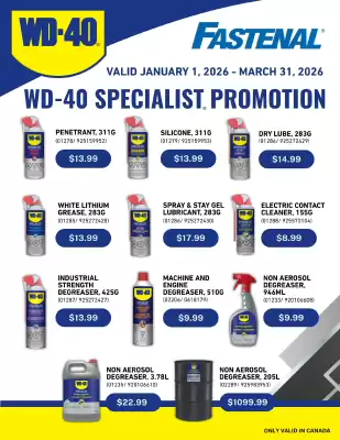 Fastenal flyer (valid until 31-03)