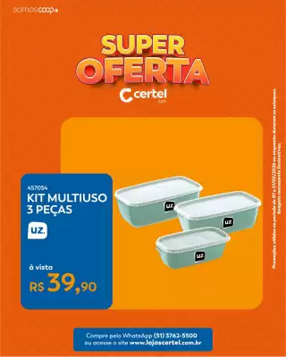 Folheto Lojas Certel (válido até 31-03)