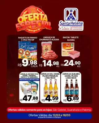 Catálogo Supermercados Santa Helena (válido até 18-03)