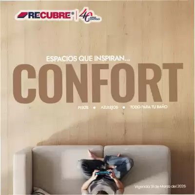 Catálogo Recubre (válido hasta 31-03)