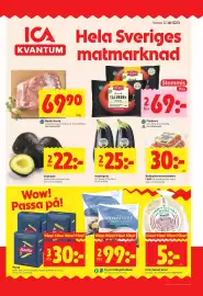 ICA Kvantum reklamblad vecka 12 Sida 1