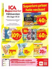 ICA Supermarket reklamblad vecka 12 Sida 1