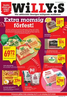 Willys reklamblad (giltig till och med 22-03)