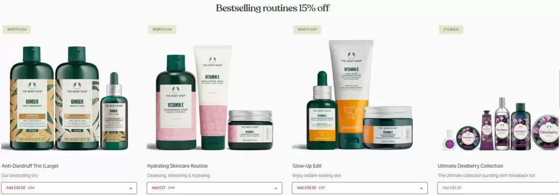 The Body Shop reklamblad (giltig till och med 31-03)