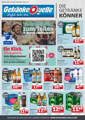 Getränke Quelle Prospekt (gültig bis 28-03)