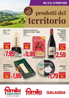 Volantino Famila (valido fino al 22-03)