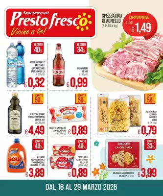 Volantino PrestoFresco (valido fino al 29-03)
