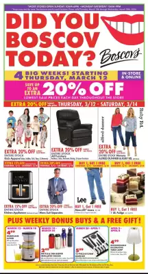 Boscov's weekly ad (valid until 18-03)