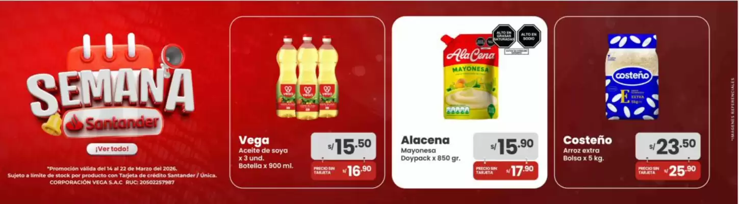 Catálogo Vega (válido hasta 22-03)