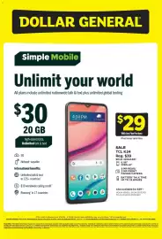 Dollar General weekly ad Page 1