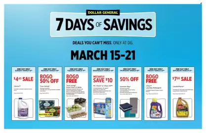 Dollar General weekly ad week 12 Page 2